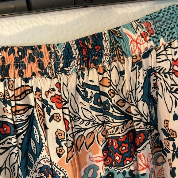 Patrons Of Peace Womens Medium Pull on Floral Maxi Skirt Style "Tide pool" Boho - Picture 7 of 12